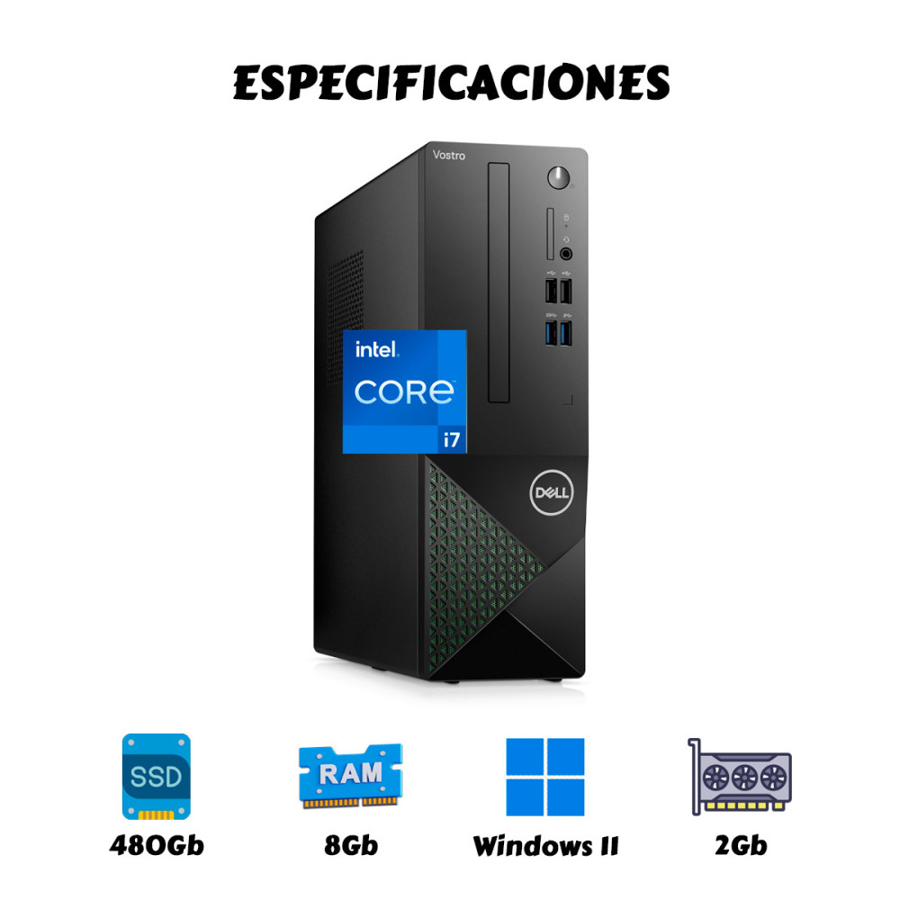 Torre Dell Vostro 3710 i7 12th 8GB SSD 512GB | KM Systems