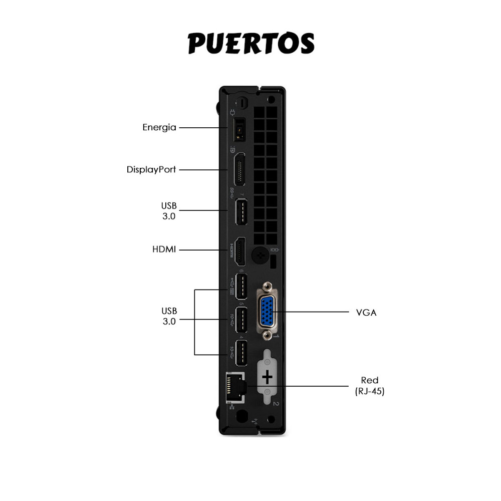 Mini PC Lenovo M70q i5 8GB SSD 256GB | KM Systems