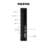 Mini PC Lenovo M70q i5 8GB SSD 256GB | KM Systems