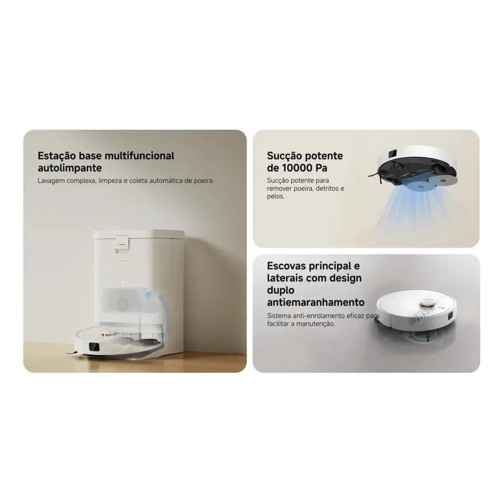 Robot Aspiradora Xiaomi Vacuum H50 Aspira y Trapea | KM Systems