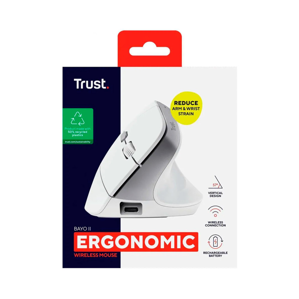 Mouse Ergonómico Inalámbrico Recargable | KM Systems