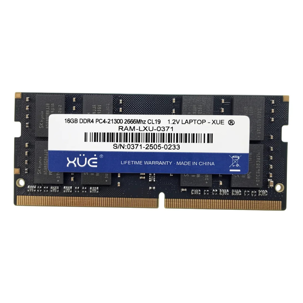 Memoria RAM DDR4 16GB 2666MHz SODIMM CL19 | KM Systems