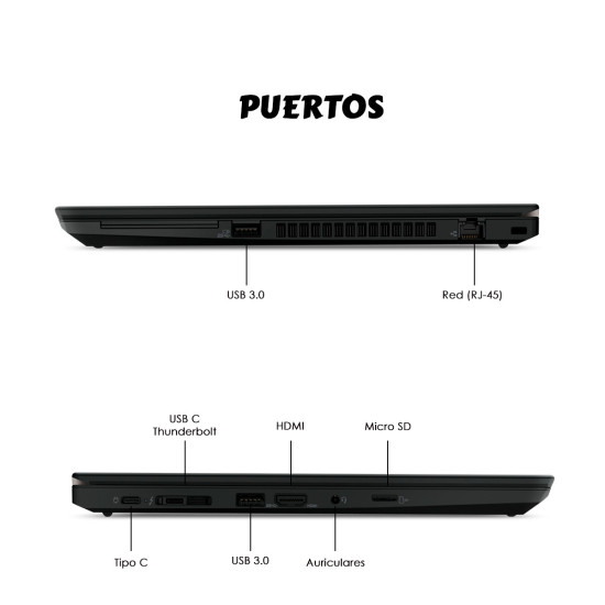 Portátil Lenovo ThinkPad T490 i7 8ª Gen | KM Systems