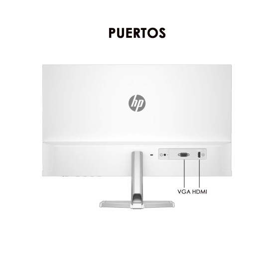 Monitor Hp 24 Pulgadas Ultradelgado Blanco Ips Full HD