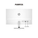 Monitor Hp 24 Pulgadas Ultradelgado Blanco Ips Full HD