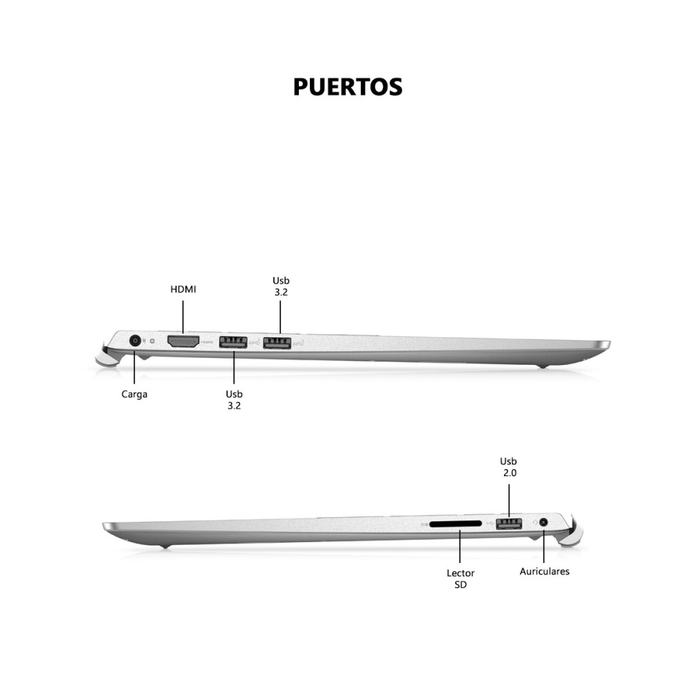 Portátil Dell Inspiron 3520 Core I5 12th Ram 8gb Ssd 512gb (Nuevo con caja abierta)