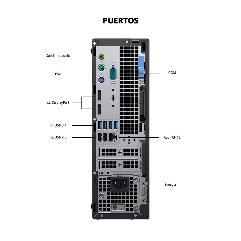 Torre Dell OptiPlex 7070 i5 8th | KM Systems