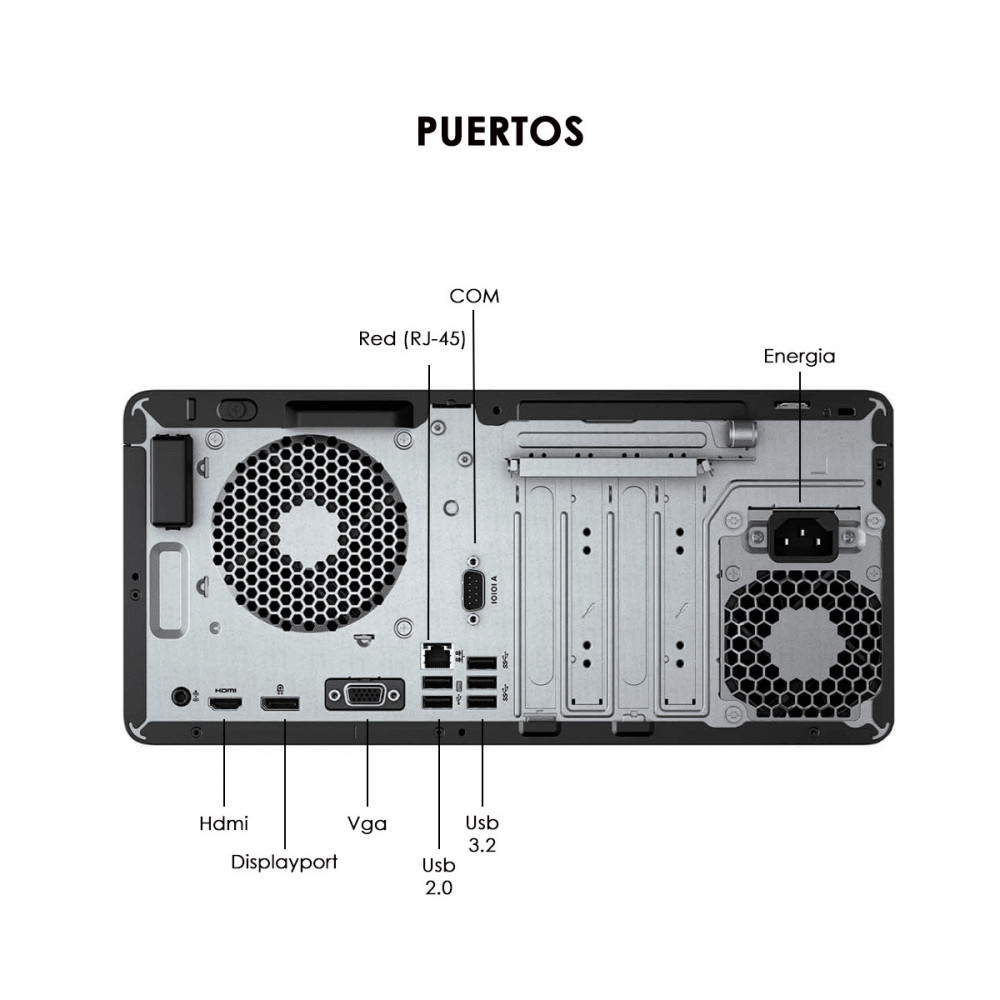 Torre CPU HP ProDesk 400 G7 i7 10th | KM Systems