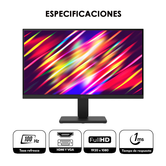 Monitor LG 22" Full HD 100 Hz 1 ms | KM Systems