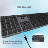Teclado Bluetooth Silencioso Compatible con Apple iMac | KM Systems