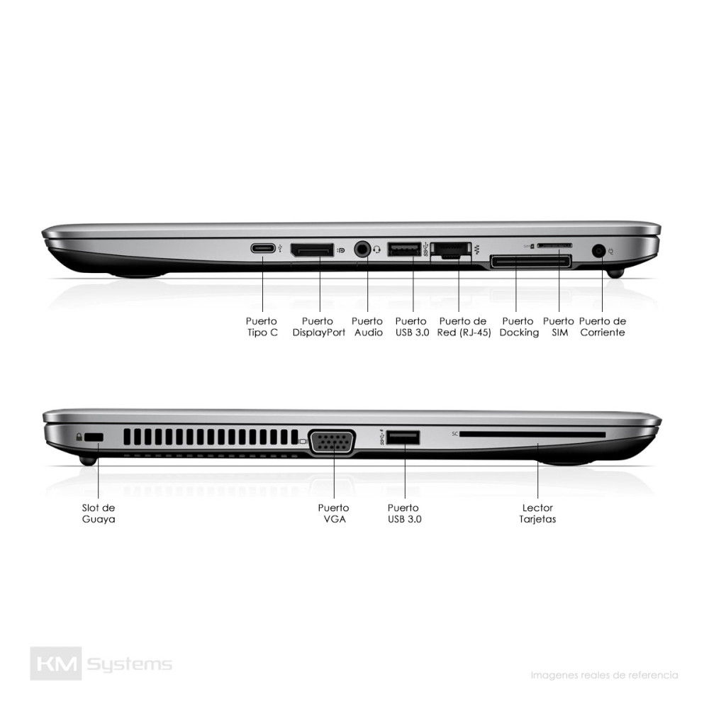 Laptop HP Core i5 8 GB DDR4 – SSD 240 GB | KM Systems