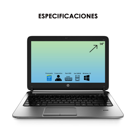 Portátil HP ProBook 430/440 G1 – Core i7 4ª Gen | KM Systems