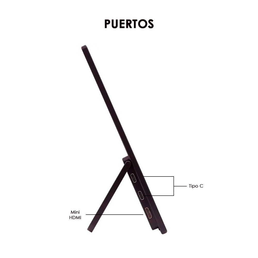 Monitor Portátil Acer 16” Full HD IPS Tipo-C | KM Systems