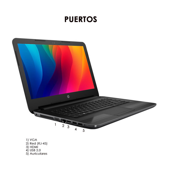 Portátil HP 240 G6 8Gb 240Gb | KM Systems