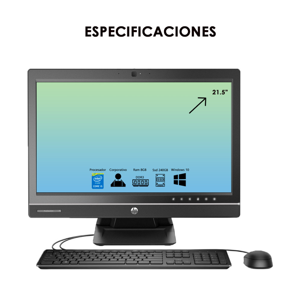 Computador Todo en Uno Corporativo Intel Core i5 | KM Systems