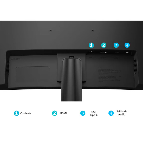 Monitor Curvo LG 27" FHD HDMI y Usb-c | KM Systems
