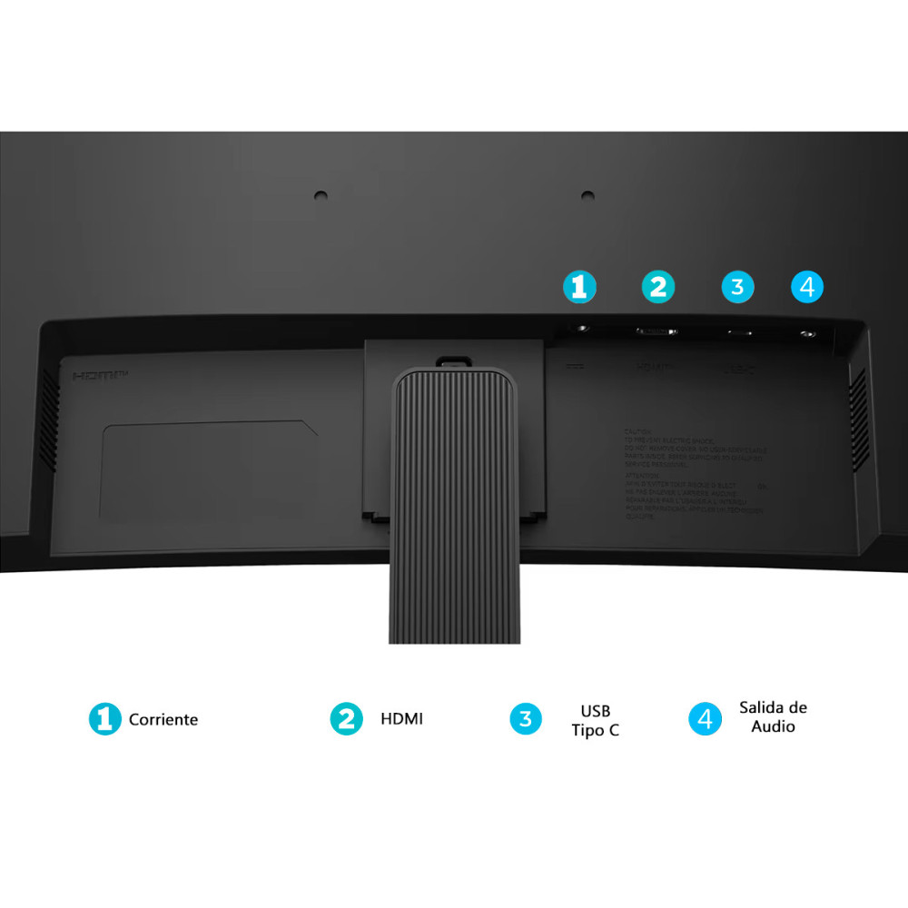 Monitor Curvo LG 27" FHD HDMI y Usb-c | KM Systems