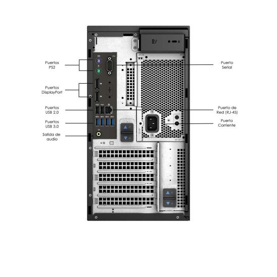 Torre Dell Precision 3630 – Intel Xeon | KM Systems