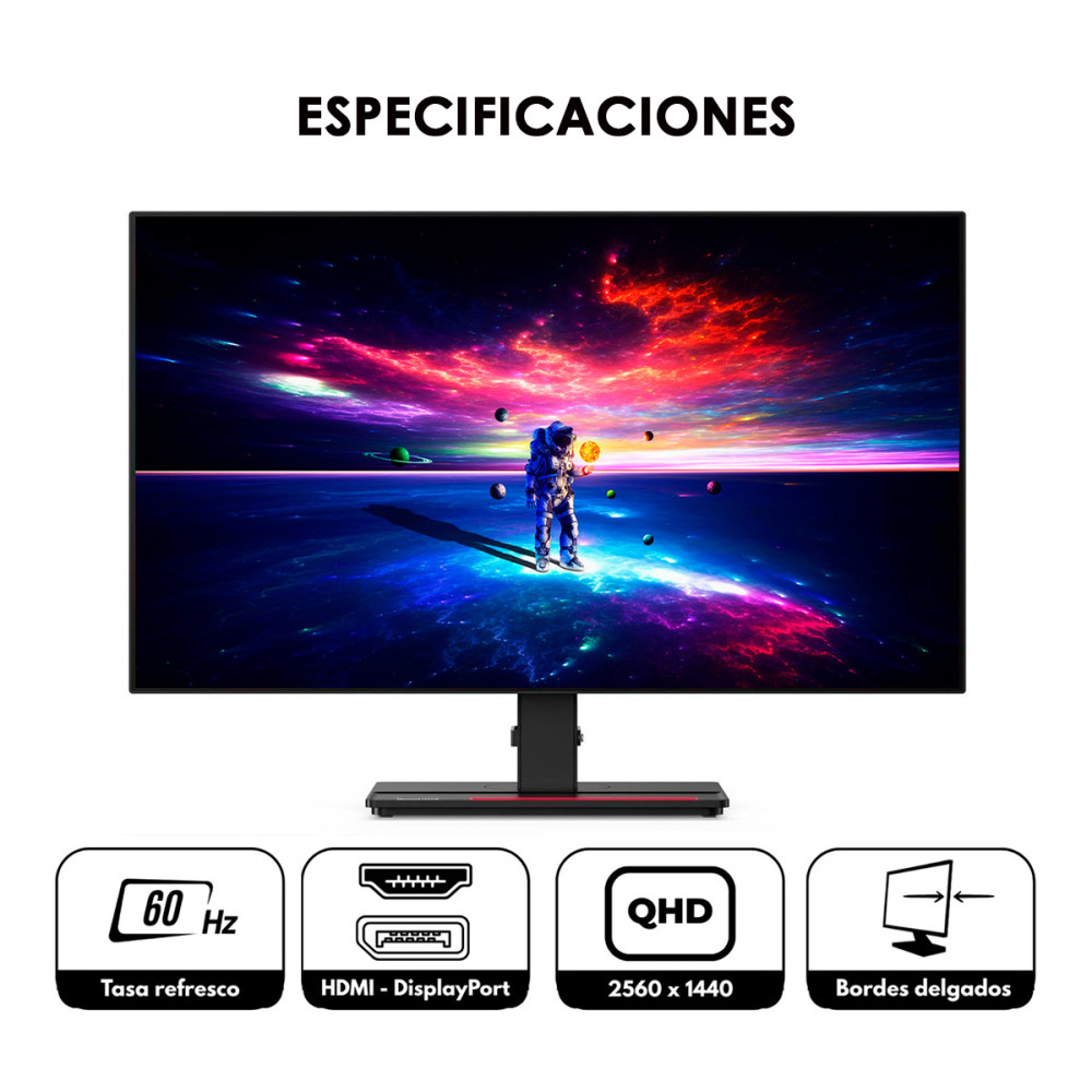 Monitor Lenovo QHD 27″ 2K | KM Systems