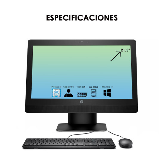Todo en Uno HP ProOne 600 G3 i7 7th | KM Systems