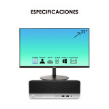 Computador Gamer Hp I5 9th Ram 8gb Ssd 240gb + Monitor 22