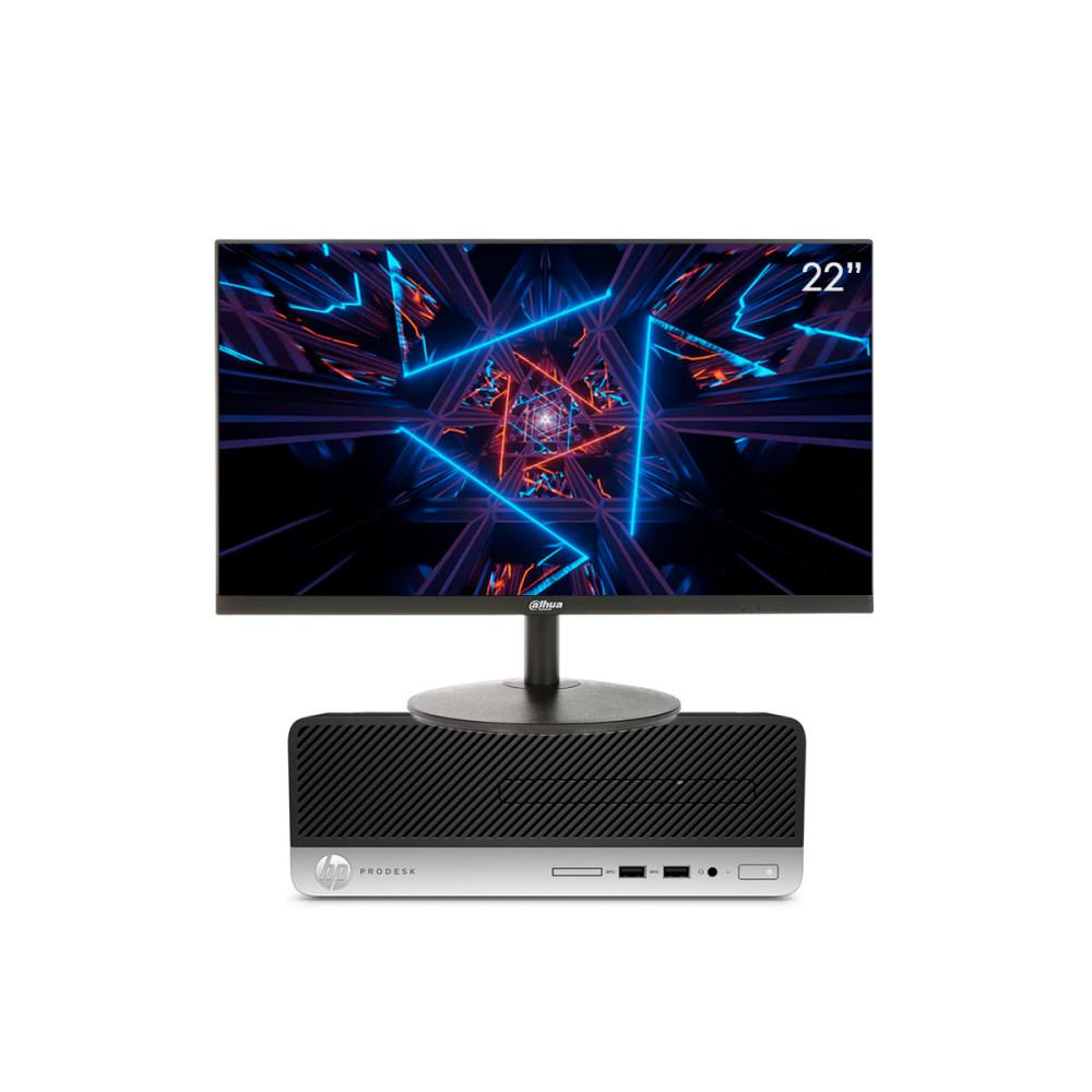 Computador Gamer Hp I5 9th Ram 8gb Ssd 240gb + Monitor 22