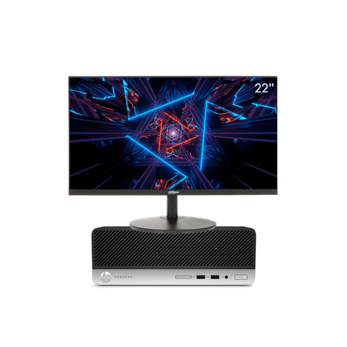 Computador Gamer Hp I5 9th Ram 8gb Ssd 240gb + Monitor 22