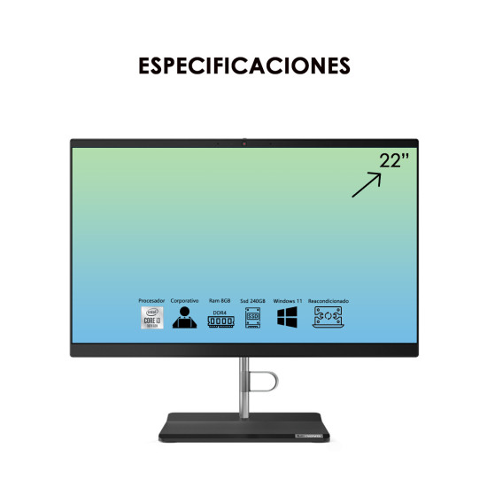 Computador Todo en Uno Lenovo Intel Core i3 | KM Systems