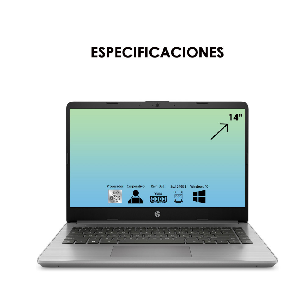 Portátil HP 340 G7 i5 10th | KM Systems