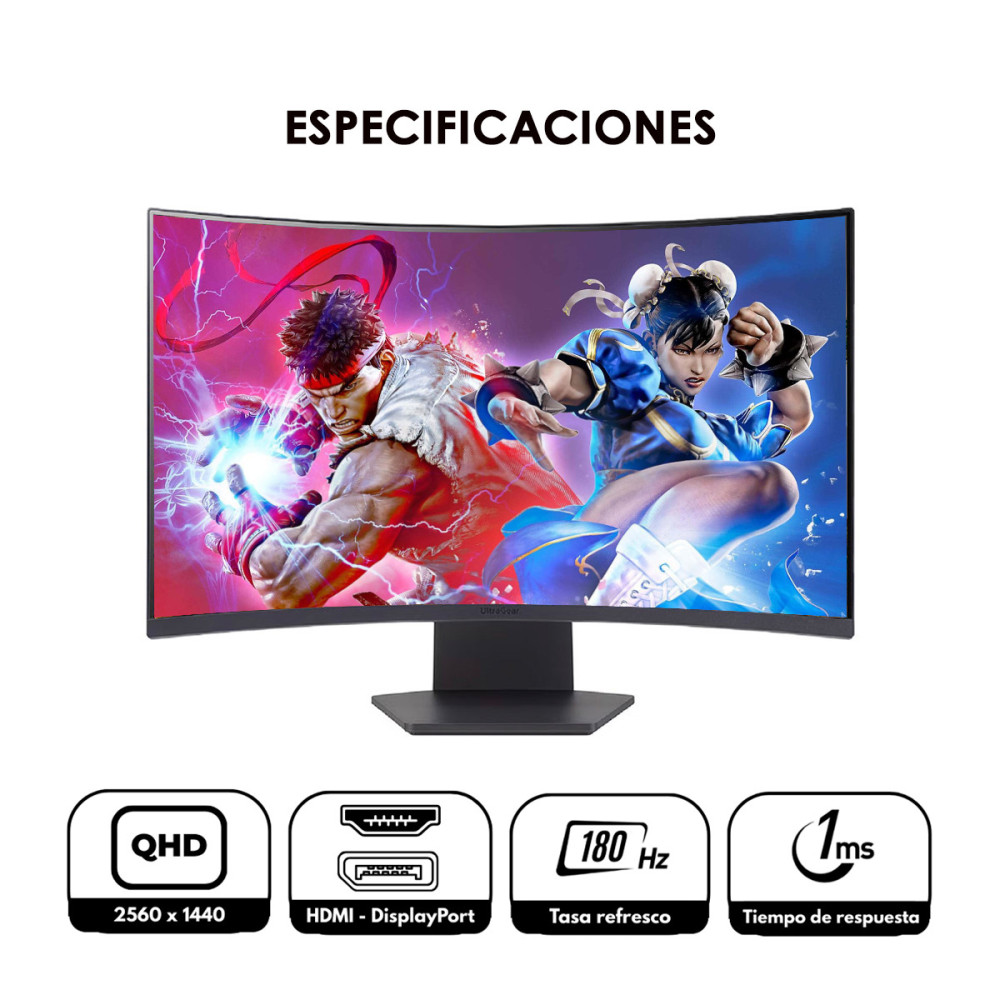 Monitor Gamer 27" UltraGear QHD | KM Systems