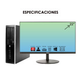 Computador HP AMD A8 + Monitor Nuevo 22″ | KM Systems