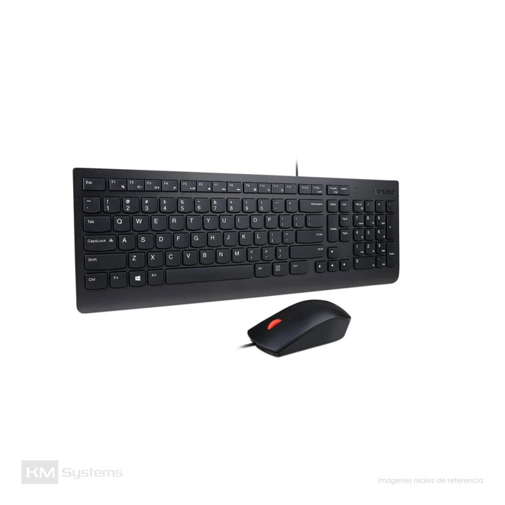 Combo Lenovo Teclado Y Mouse Alámbrico Corporativo