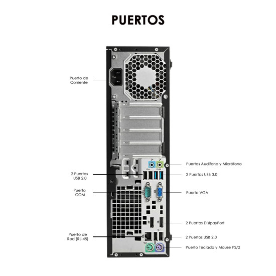 CPU HP EliteDesk AMD A10 8Gb Ssd 240Gb | KM Systems