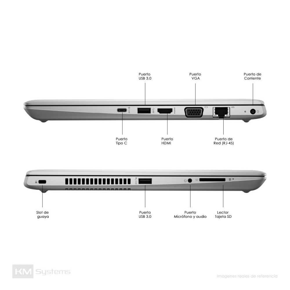 Portatil Hp I5 7ma Gen 240gb Ssd Ram 8gb