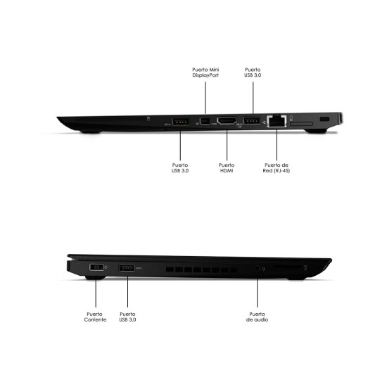 Portátil Lenovo T460s Core i5 6th Ram 8Gb Ssd 180Gb | KM Systems