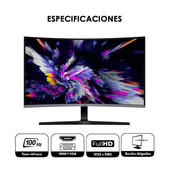 Monitor Curvo Samsung 32″ Full HD 100Hz| KM Systems
