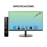 Mini PC Dell 7010 i5 13th + Monitor 22″ | KM Systems