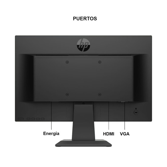 Monitor Empresarial HP 19″ Antirreflejo HDMI  | KM Systems
