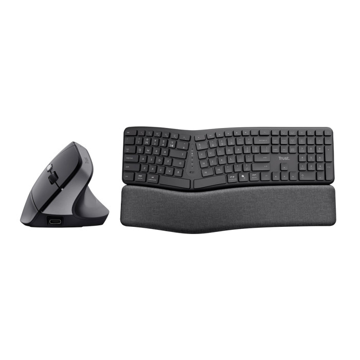 Combo Teclado y Mouse Ergonómico Inalámbrico | KM Systems
