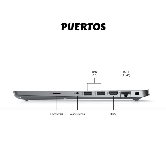 Portátil Dell 5430 i5 12th 16GB SSD 256GB 14″ | KM Systems