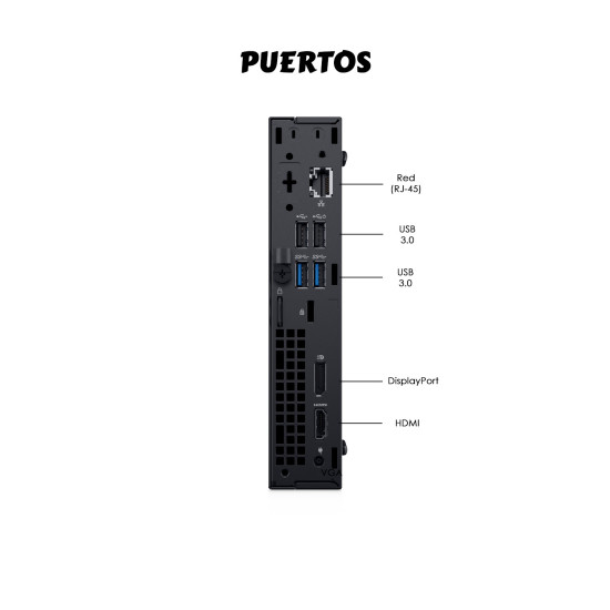 Mini PC Dell Core i5 9th 8GB SSD 256GB | KM Systems