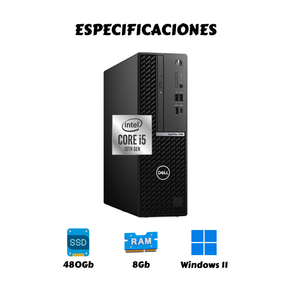 Torre Dell 7090 i5 10th 8Gb SSD 480Gb | KM Systems
