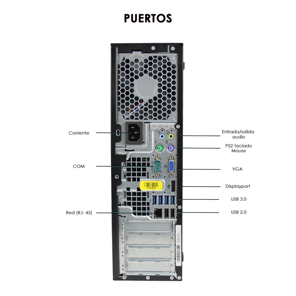 Torre CPU HP Compaq Elite Intel Core i5 3th | KM Systems
