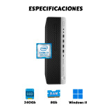 HP EliteDesk 800 G4 i7 8th K + Monitor 22″ | KM Systems